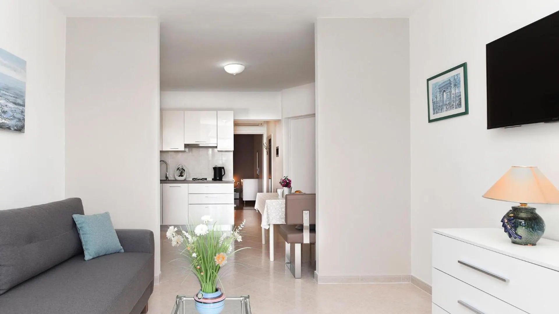 Awesome Apartment In Rabac With Kitchen